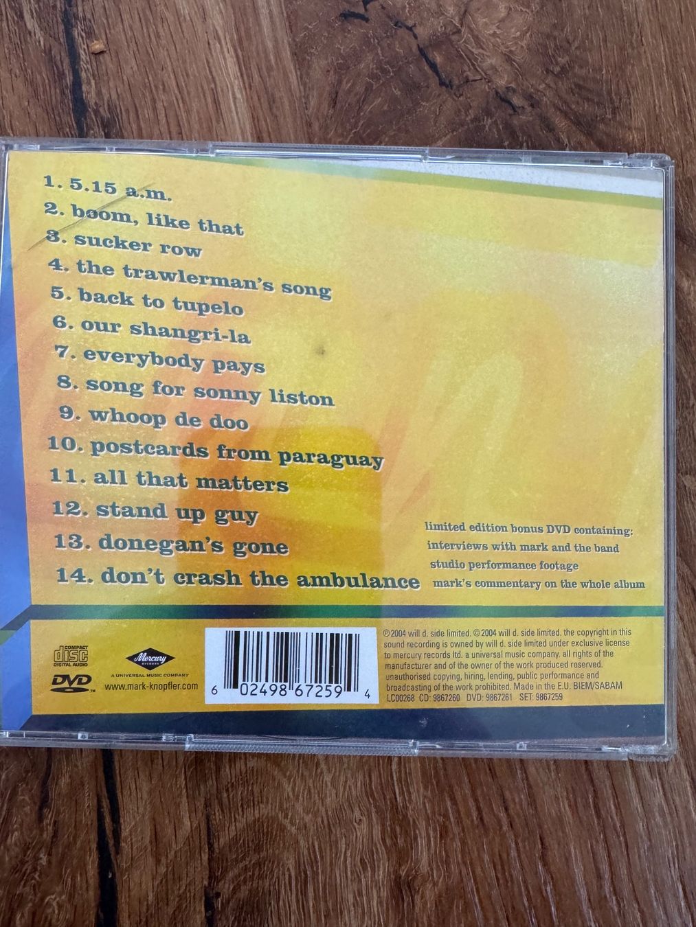 CDs: 2x CD's von Mark Knopfler – Gebraucht aus Emmenbrücke von Beat-les 3