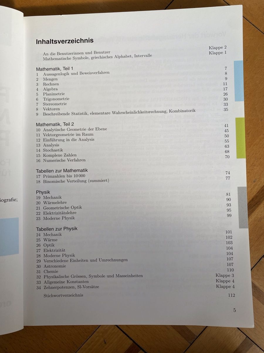 Libri: Fundamentum Mathematik und Physik – Nuovo (secondo la descrizione) da Rorschach venduto da Fliegenflieger 2