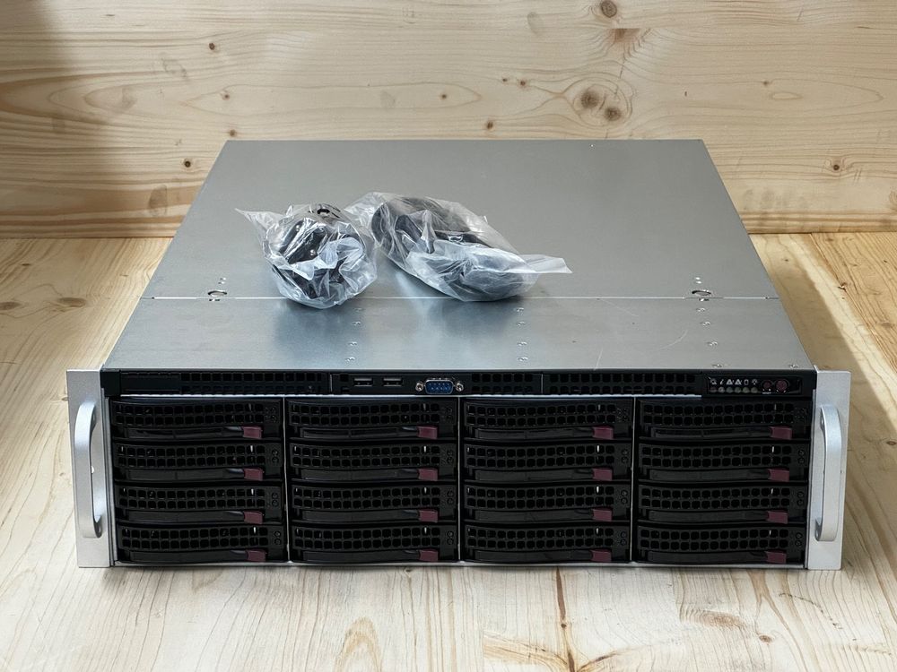 Supermicro Disk Shelf, Storage 16x3.5, 2 mal 1000w Netzteil | Kaufen ...