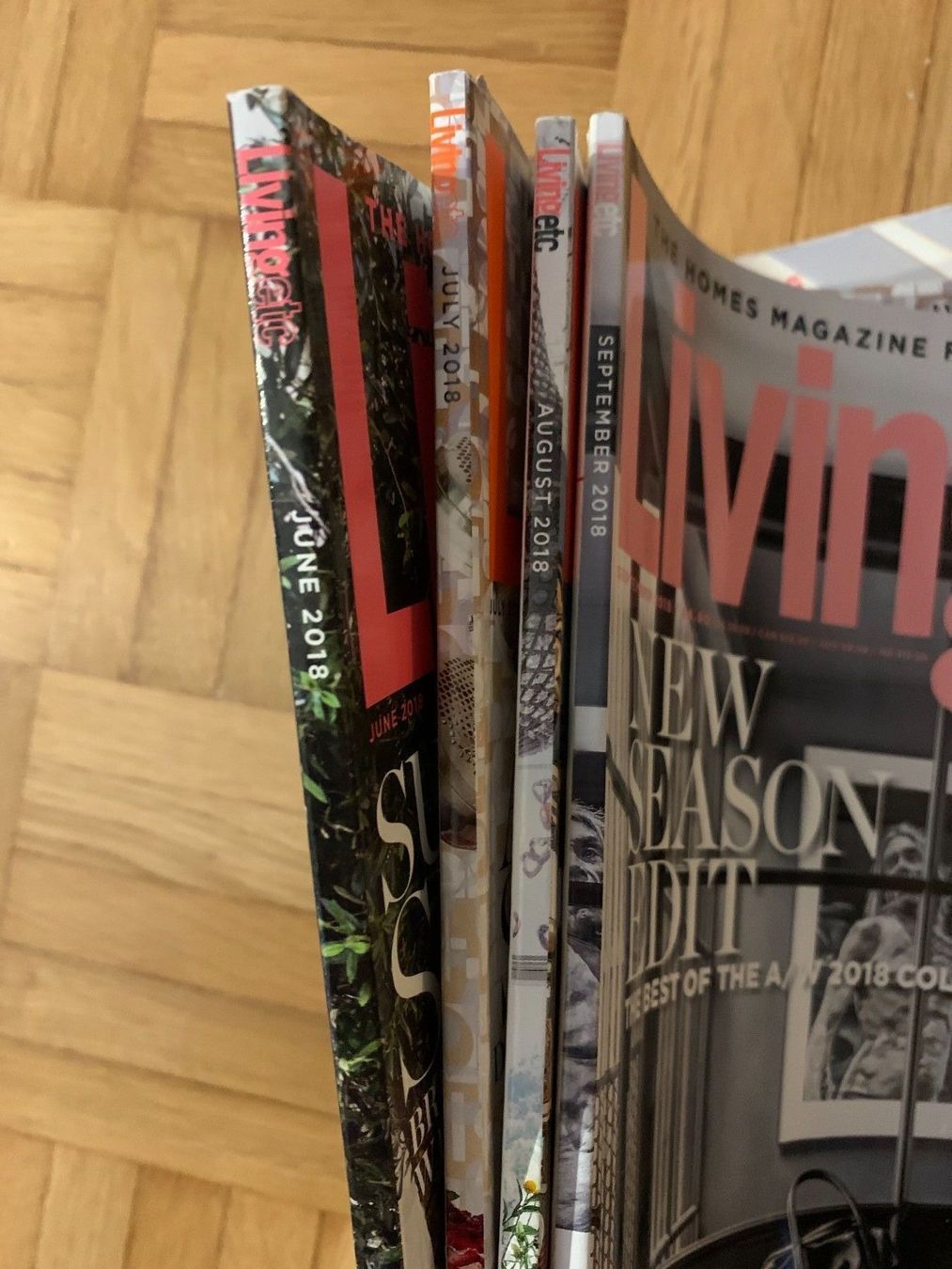 Zeitschriften & Magazine: Living etc 4 issues for 1 price/ 2018 – Neu (gemäss Beschreibung) aus Au ZH von therecomewaves 1