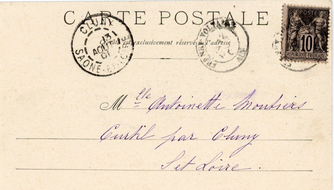 Cartoline postali: Vaud   VD  -    POSTE  Diligence Suisse       en 1 9 0 1 – Usato da Brig venduto da Valcards54 1