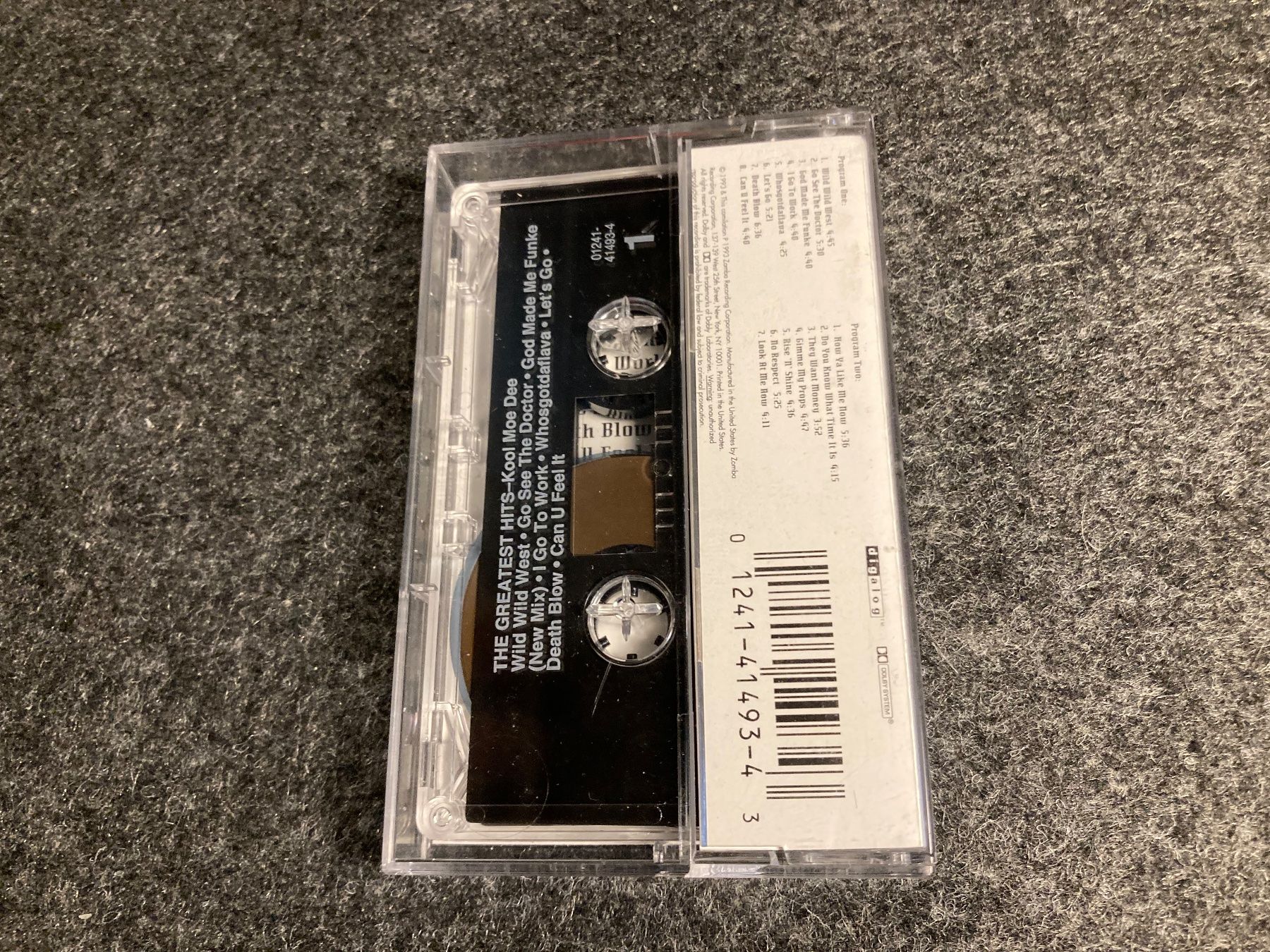 Musicassette: Kool Moe Dee - Greatest Hits (MC) – Usato da Fribourg venduto da Karushi 2