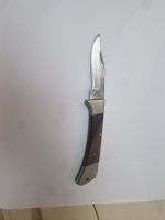 Panther Sackmesser, 440 Stainless Stahl, Holzgriff,