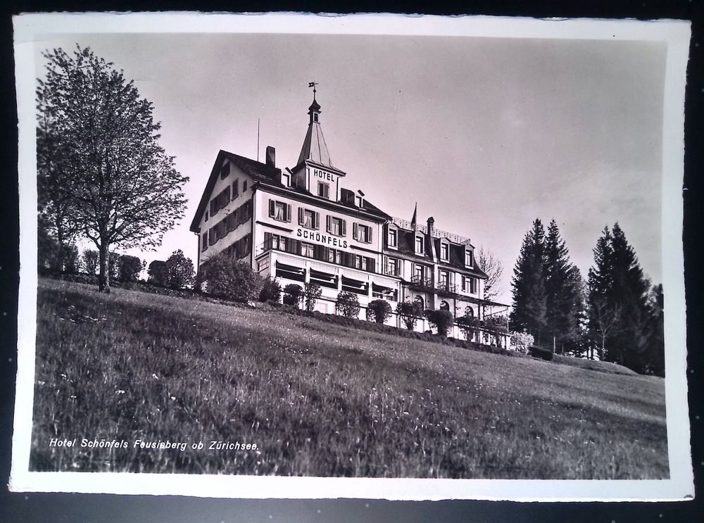 Hotel Schönfels Feusisberg Gelaufen 1941 | Kaufen Auf Ricardo