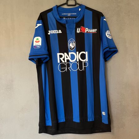 Matchworn Atalanta Bergamo Mancini Joma gegen Parma Calcio