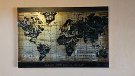 Weltkarte Wandbild "Old World Map" - Dekorativ & Schön!