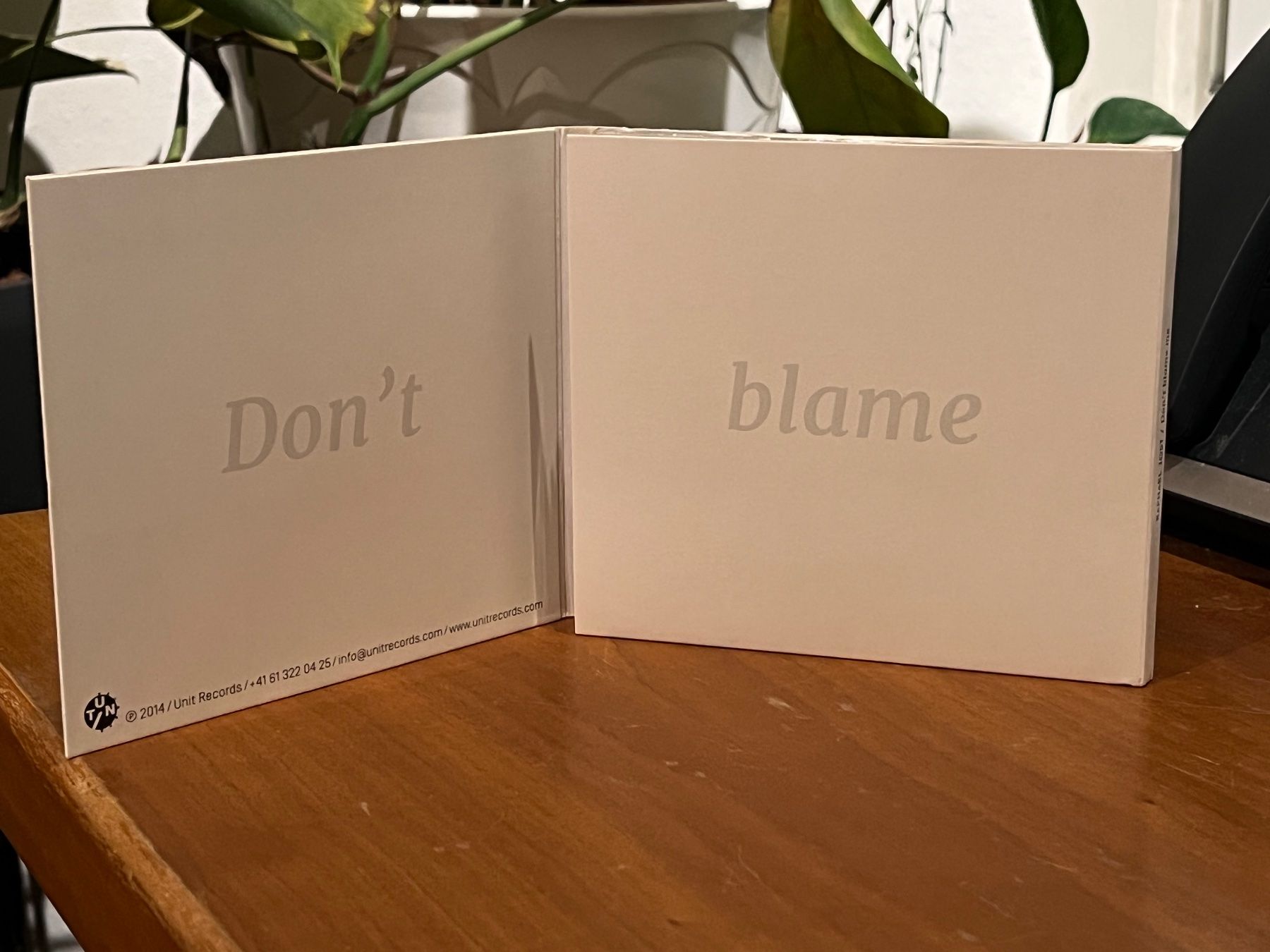 CD: Raphael Jost - Don't Blame Me - SRA03C – Usato da Küsnacht ZH venduto da swisssales.net 2