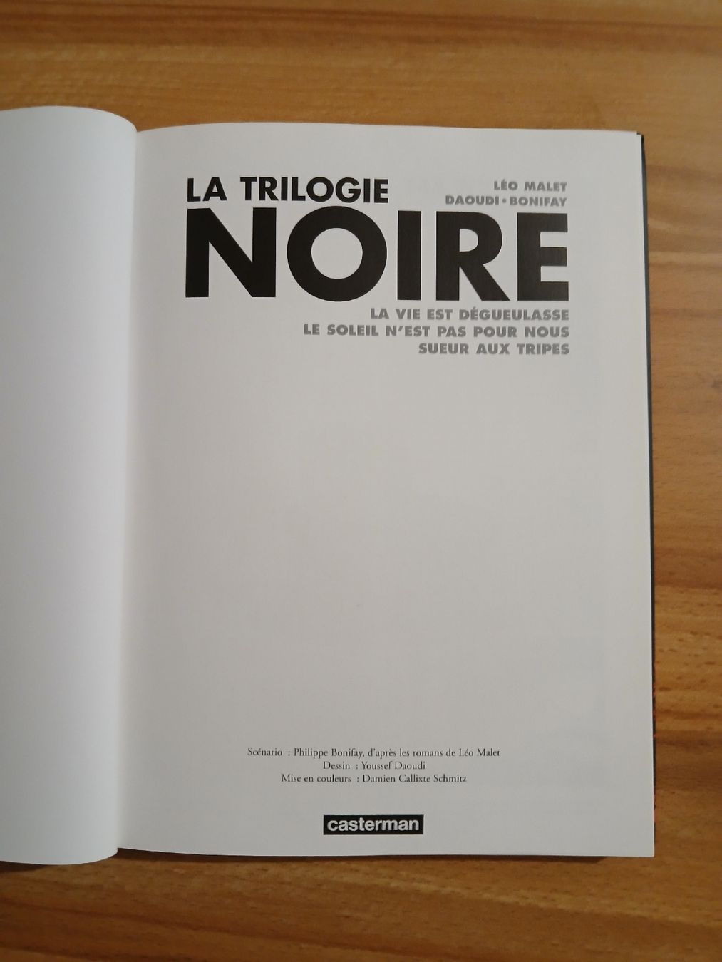 Comics: La Trilogie Noire Léo Malet Casterman – Gebraucht aus Le Sentier von arc_2thy 1