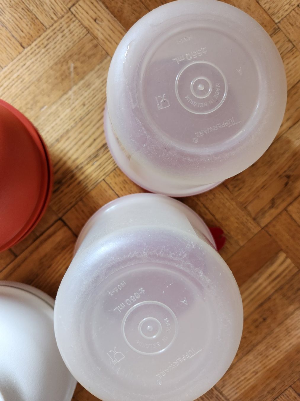 Tupperware Contenitori & Simili: Tupperware dichte Behälter 550ml, 650ml, 2x ca. 500ml – Usato da Gstaad venduto da Meiel2020 4