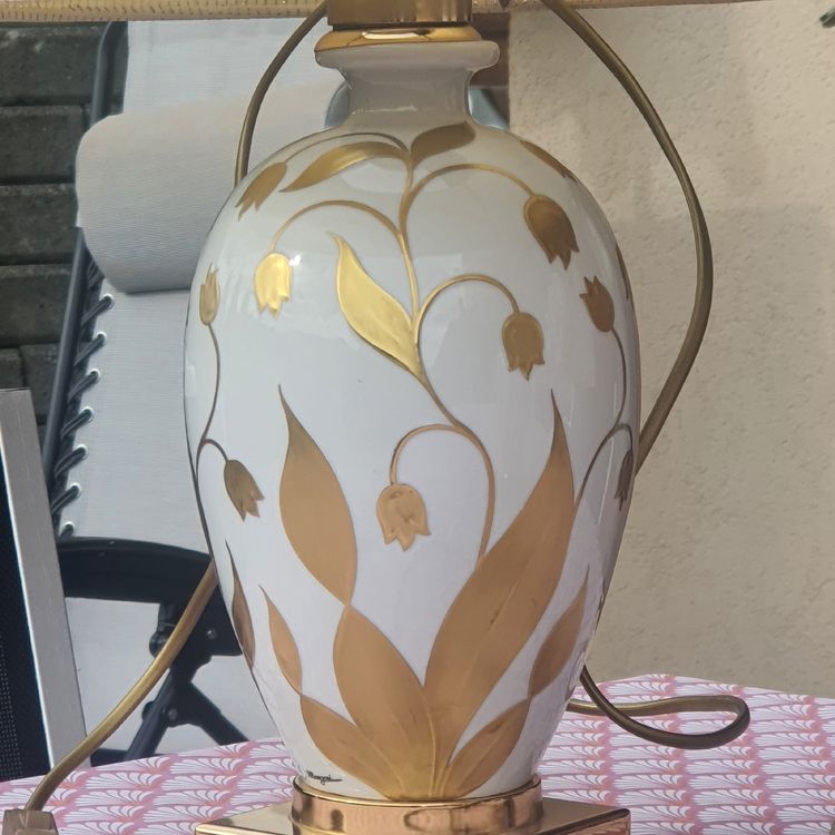 Lampe de Bureau en Porcelaine par Giulia Mangani, Italie en vente sur