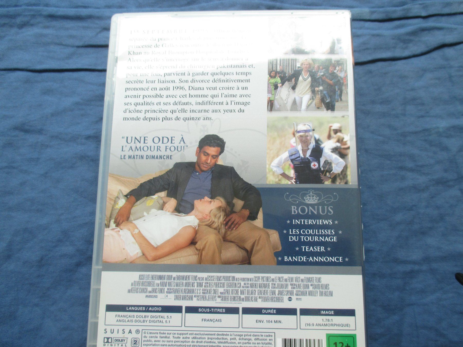 Alle DVDs: Diana (Naomi Watts) – Gebraucht aus Colombier NE von Nevenma 1