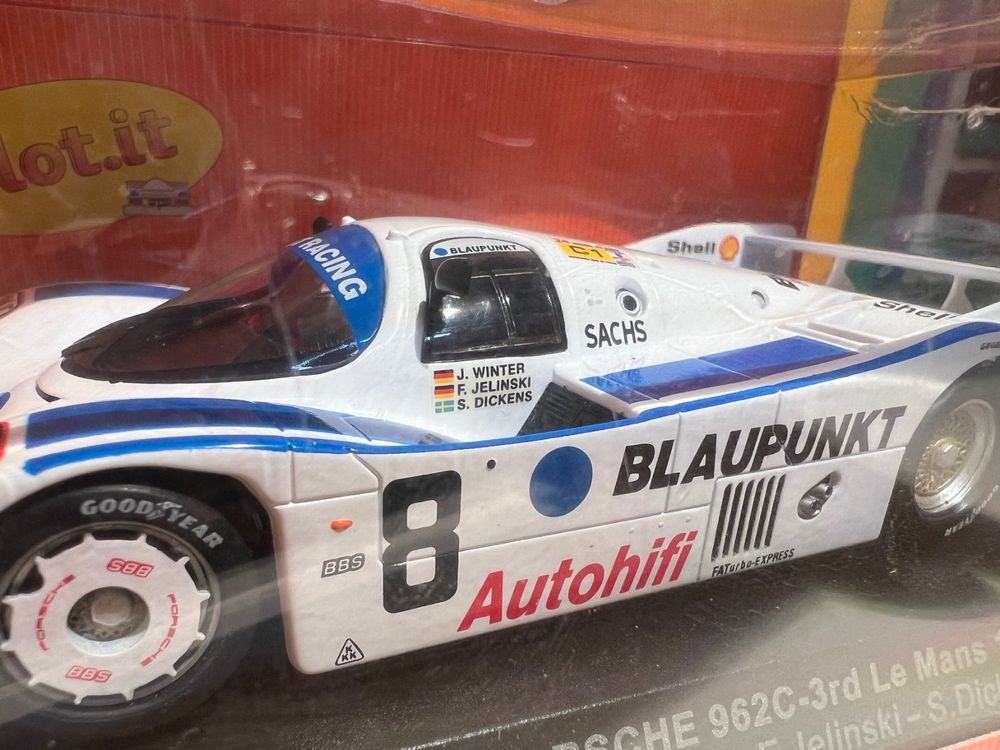 PORSCHE 962C «3rd. Le Mans 1988» BLAUPUNKT - NEU Slot.it (Neu und ...