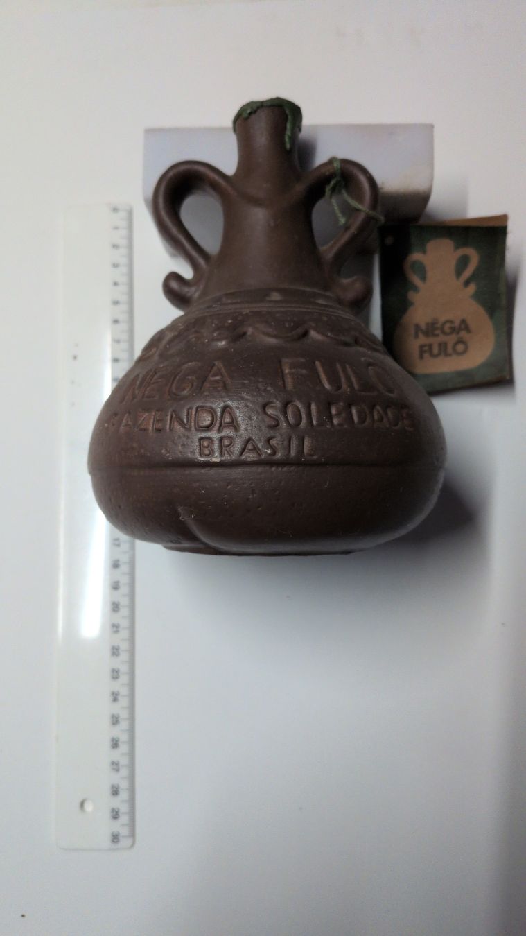 Cachaça Nega Fulo Fazenda Soledade bouteille terre cuite (Neu und ...