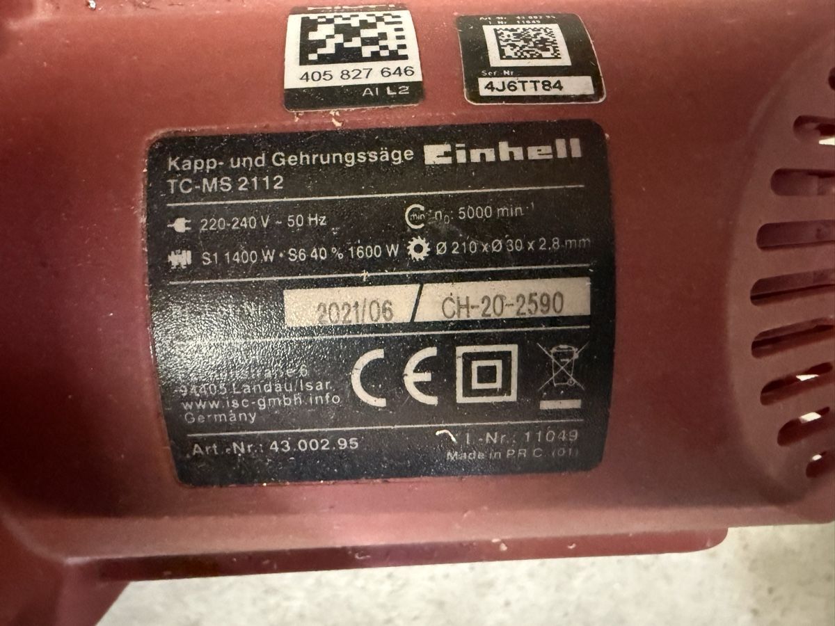 Einhell Seghe: Tischkreissäge – Usato da Le Prese venduto da mantamanta02 3