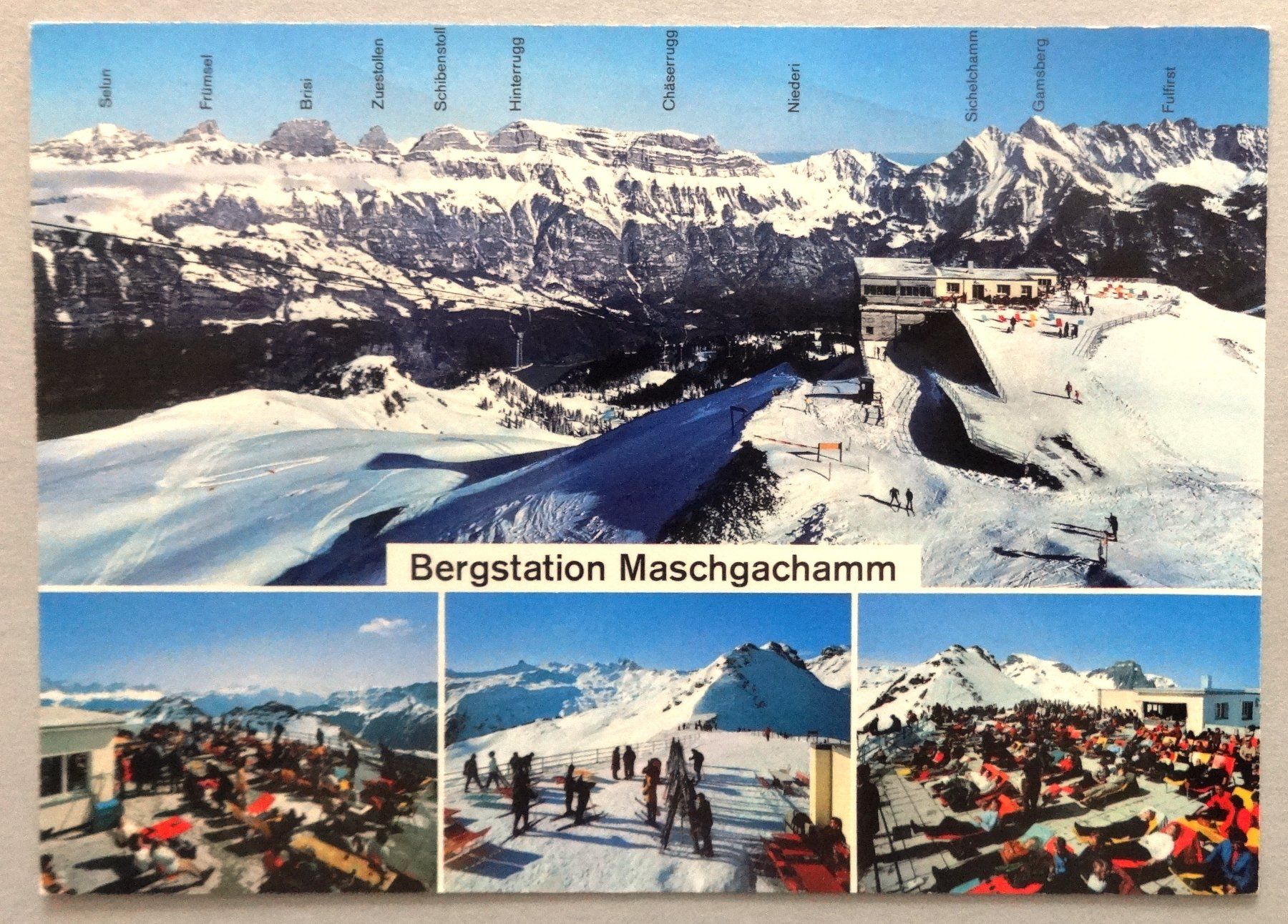 Cartes postales: Flumserberg, Bergstation Maschgachamm – D'occasion à Fétigny par Billy2miny
