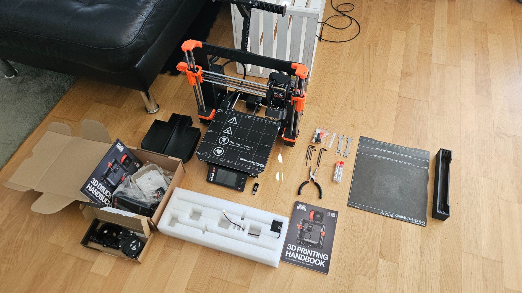 Prusa 3D Drucker: Prusa MK4S 3D Drucker – Defekt aus Wabern von sal_9myy 1