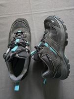 Chaussures imperméables de randonnée montagne - MH100 Gris/B
