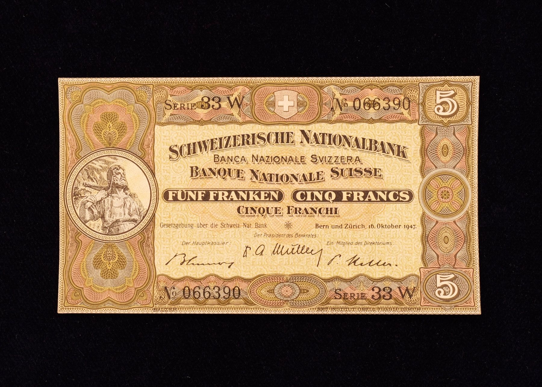 Banconote: 5 Franken Note Typ Wilhelm Tell – Nuovo (secondo la descrizione) da Morcote venduto da AmbiveriLeo