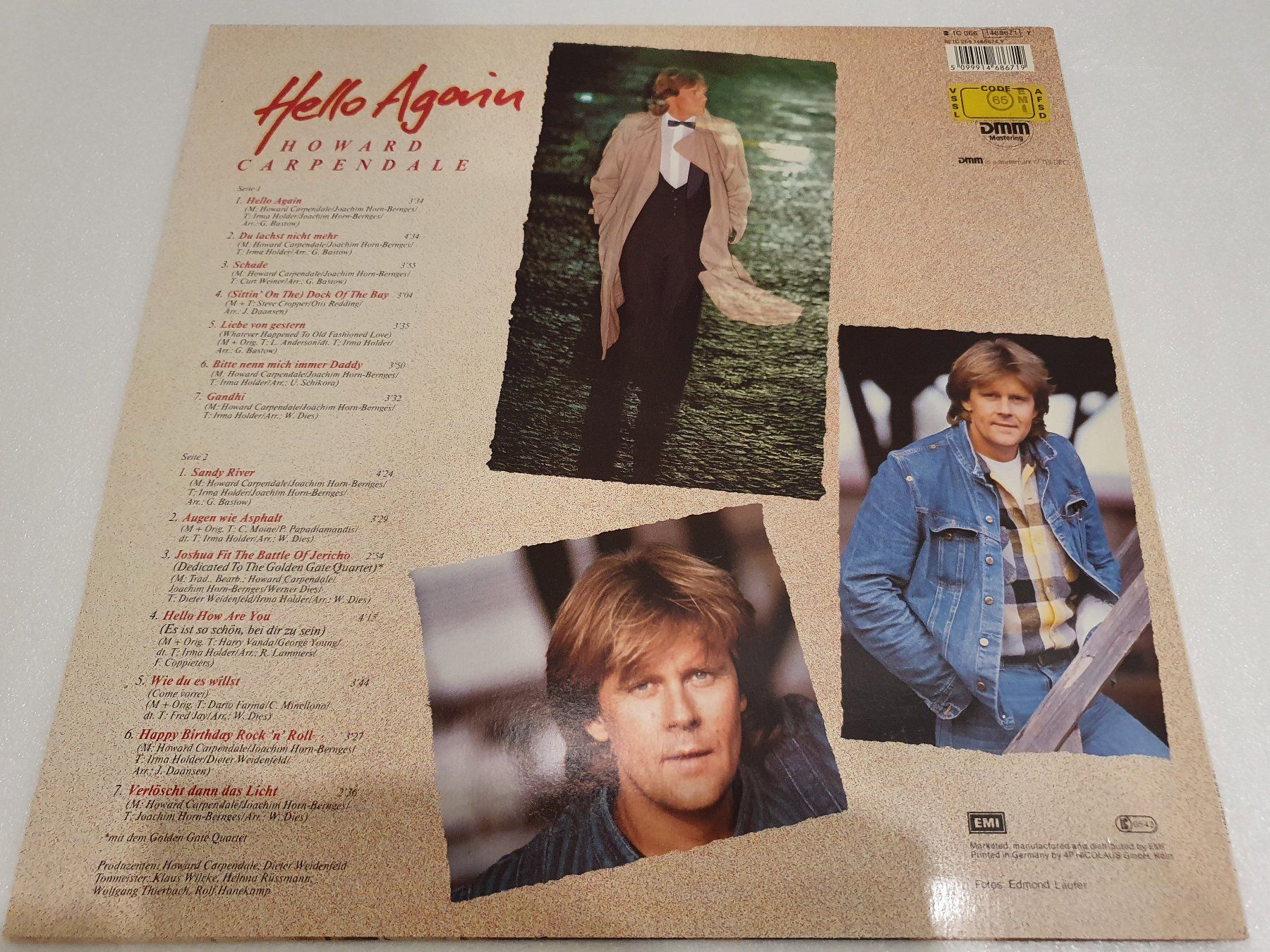 Schallplatten: Howard Carpendale – Hello Again – Gebraucht aus Uster von Vinyl-Leidenschaft 1
