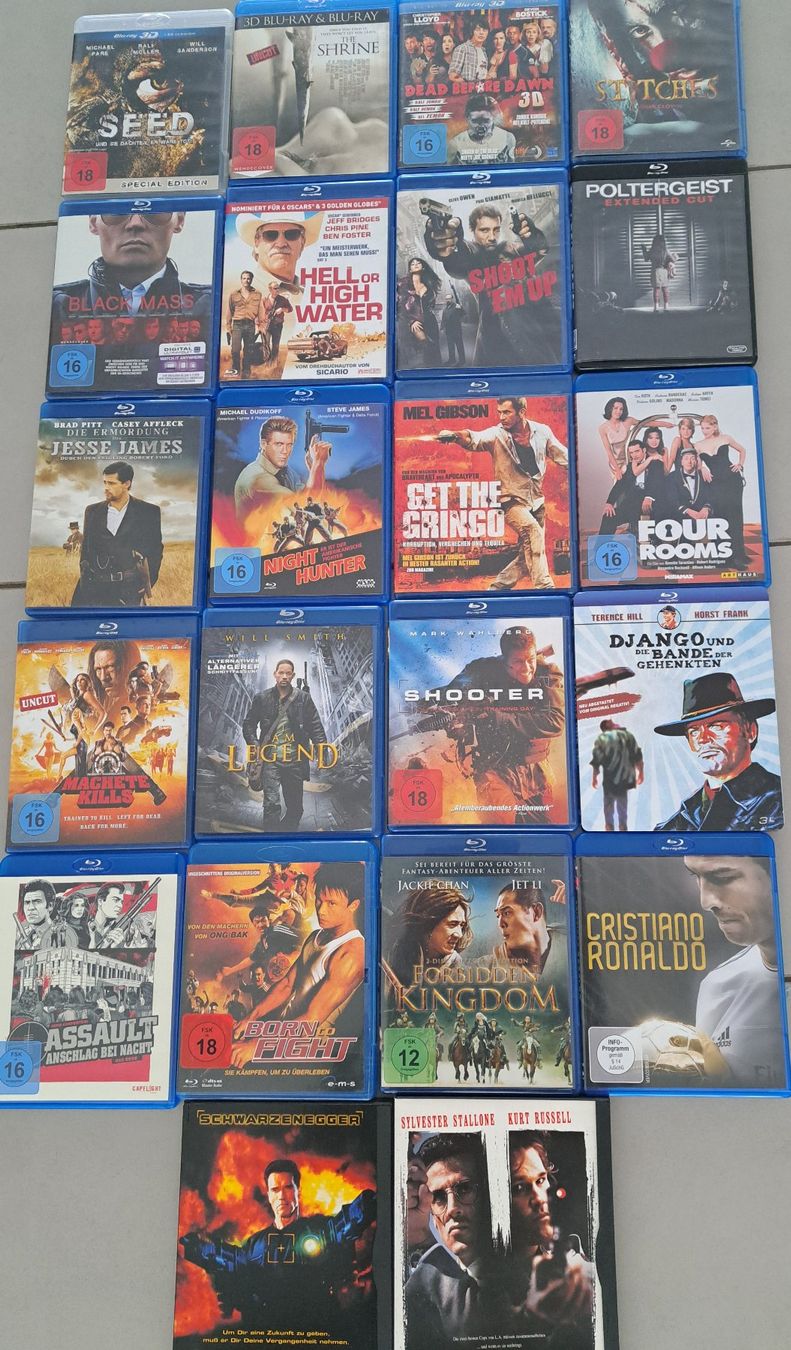 Tous les DVDs: 20 Bluray 2 Dvd – D'occasion à Malters par Danielab2 6