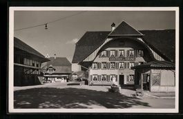 AK Zäziwil, Gasthof zur Krone, 1940