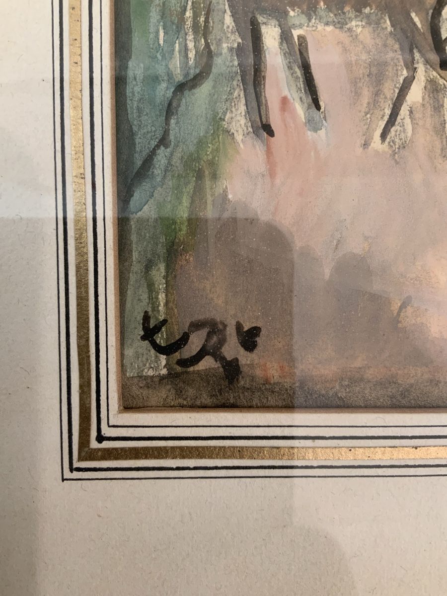Dipinti: Gouache de Théophile Robert – Usato da rolle venduto da Tontonjulot 2