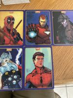 Marvel Anthology Sammelkarten 5 Stk. guter Zustand
