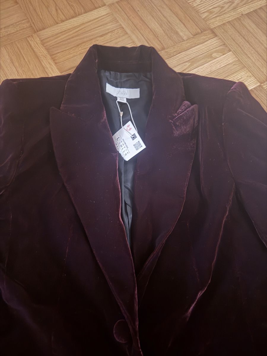 Zara Anzüge & Kostüme: ZARA Samtblazer & Samthose Gr. L&M  – Neu und originalverpackt aus Wetzikon ZH von tuna83 4
