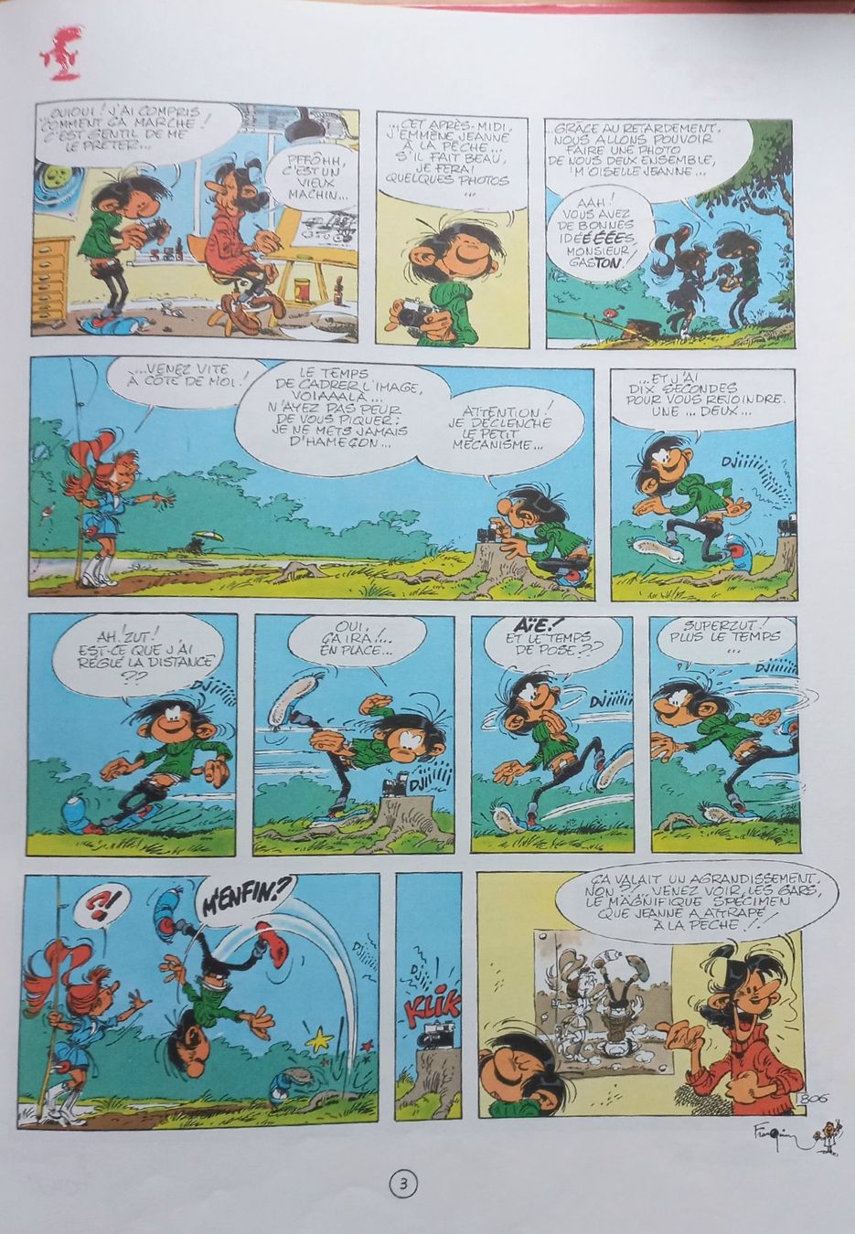 Fumetti: BD Comic - Gaston 13 - Lagaffe mértite des baffes – Usato da Niederuzwil venduto da lubimaja 1