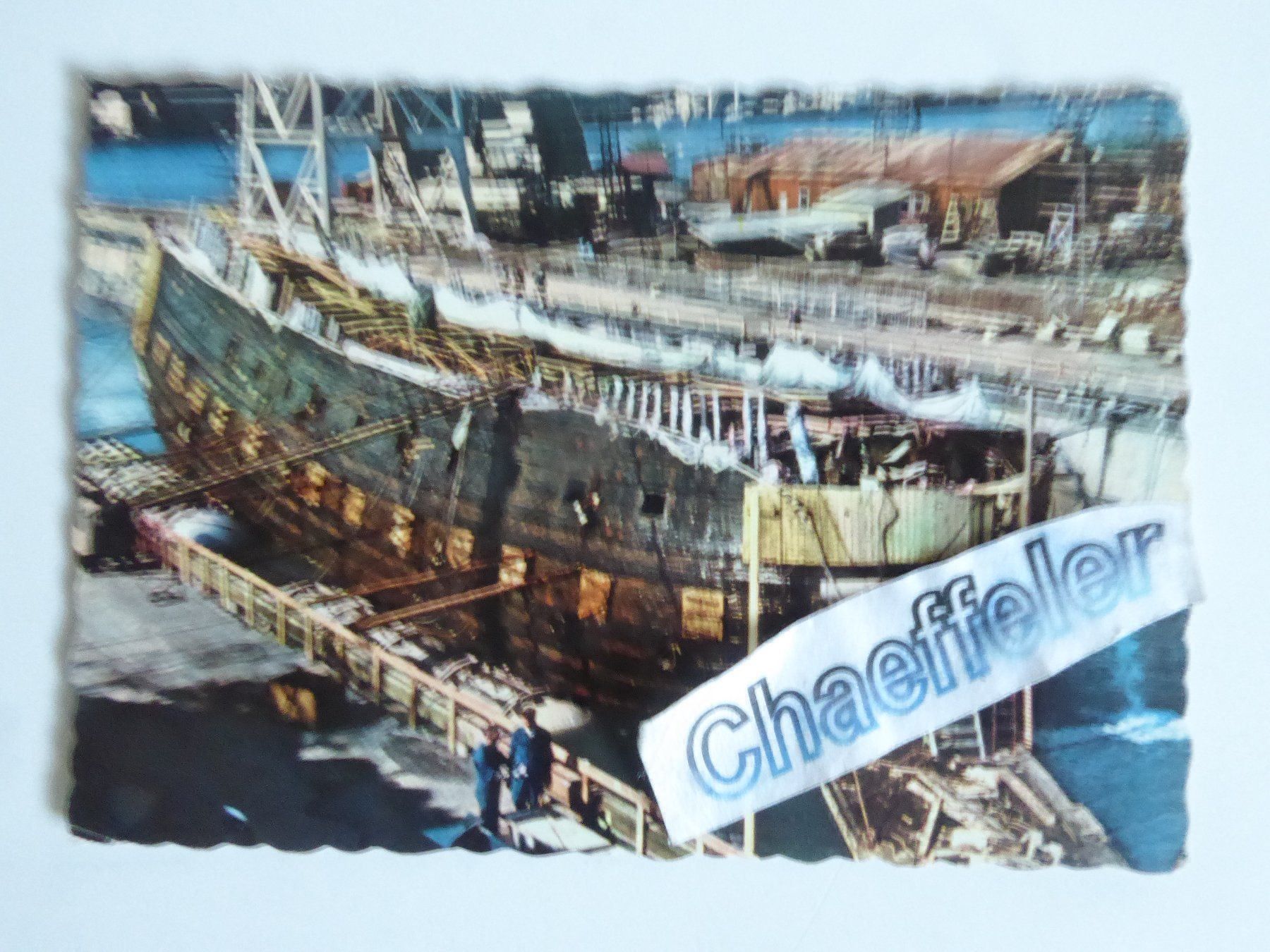 Cartoline postali: 1965 Vasa i torrdocka – Usato da Zürich venduto da Chaeffeler