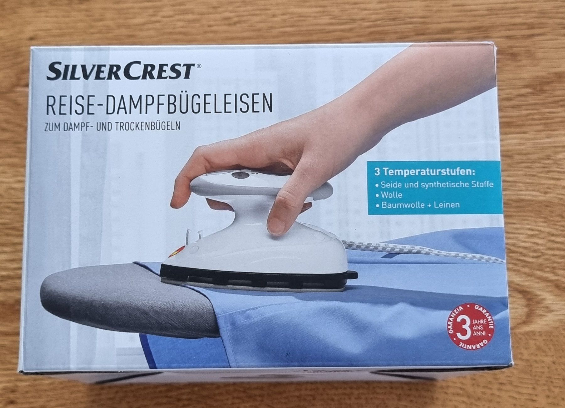 SilverCrest Bügeleisen: Silver Crest  Reise-Dampfbügeleisen – Neu und originalverpackt aus Frauenfeld von Bleeddragon 1