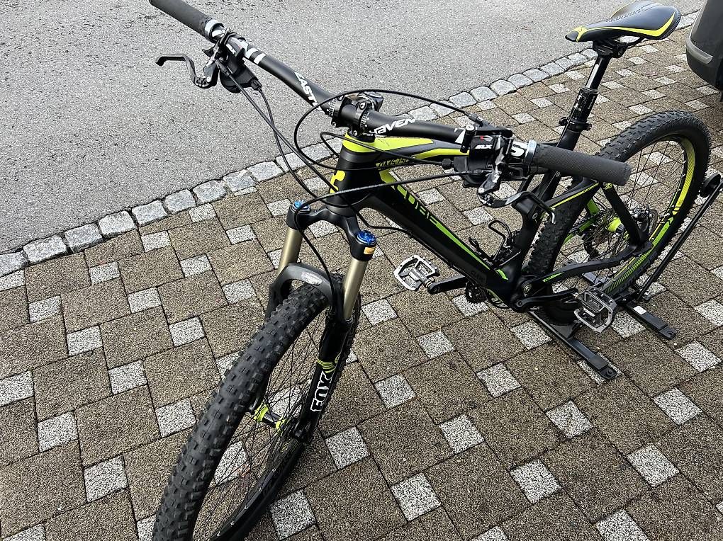 Cube Biciclette: Mountainbike Fully Cube AMS 150 Carbon – Usato da Altstätten SG venduto da basdan 1