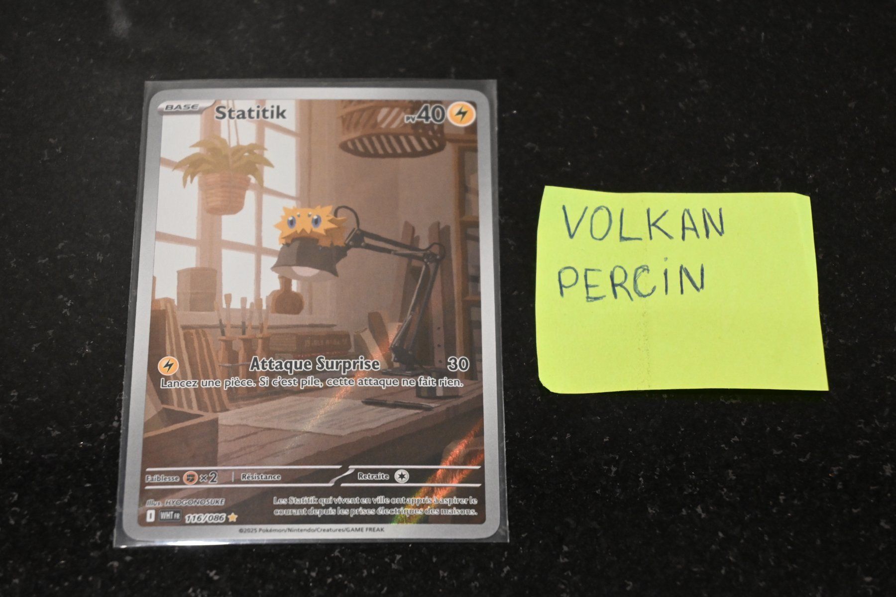 Pokémon Carte collezionabili: Statitik (WHT 116) FR – Nuovo (secondo la descrizione) da Aigle venduto da PSAPOKEVOVO