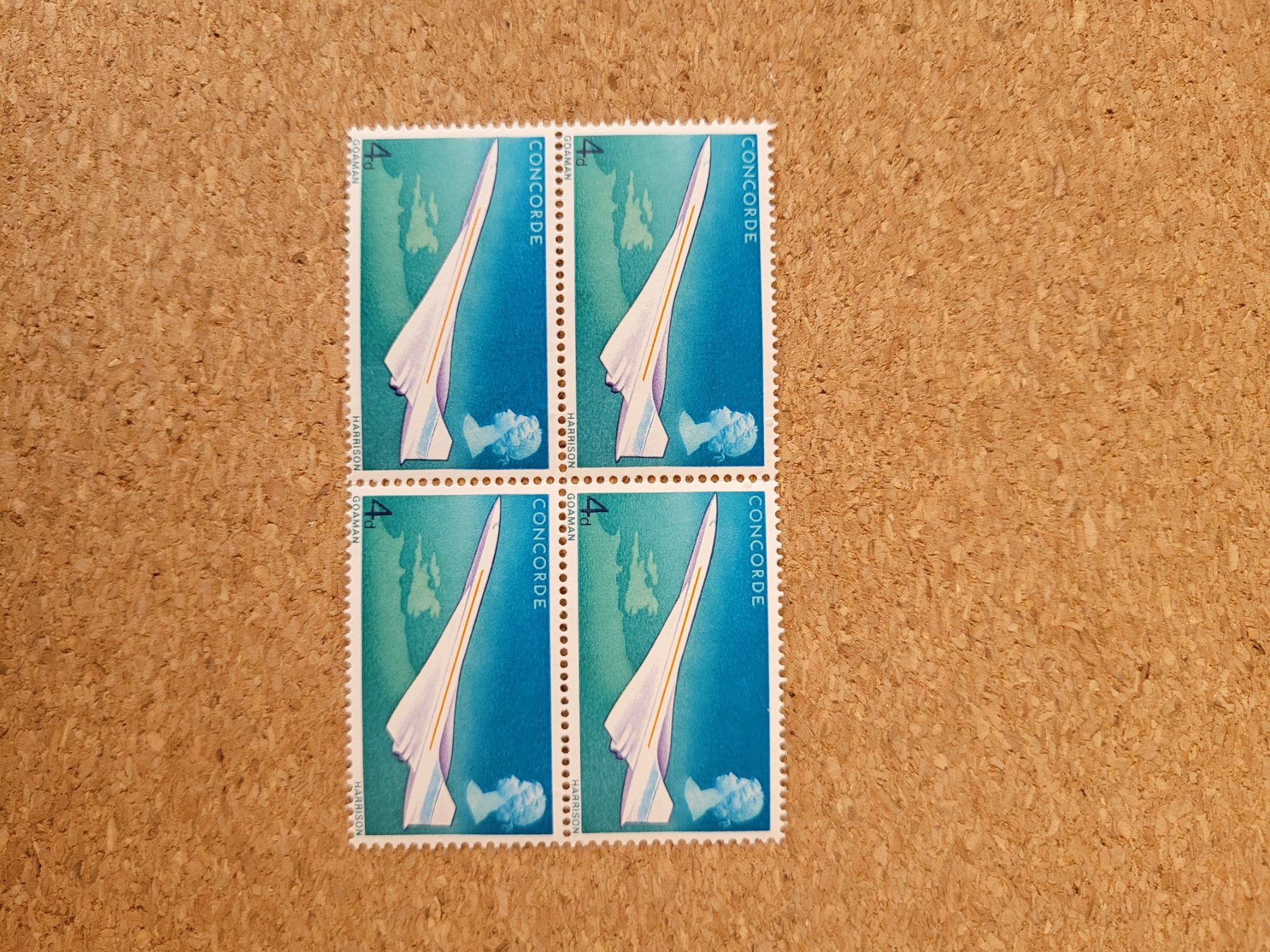 Tutti i francobolli: Concorde Goaman Harrison – Usato da Inwil venduto da Flower2325