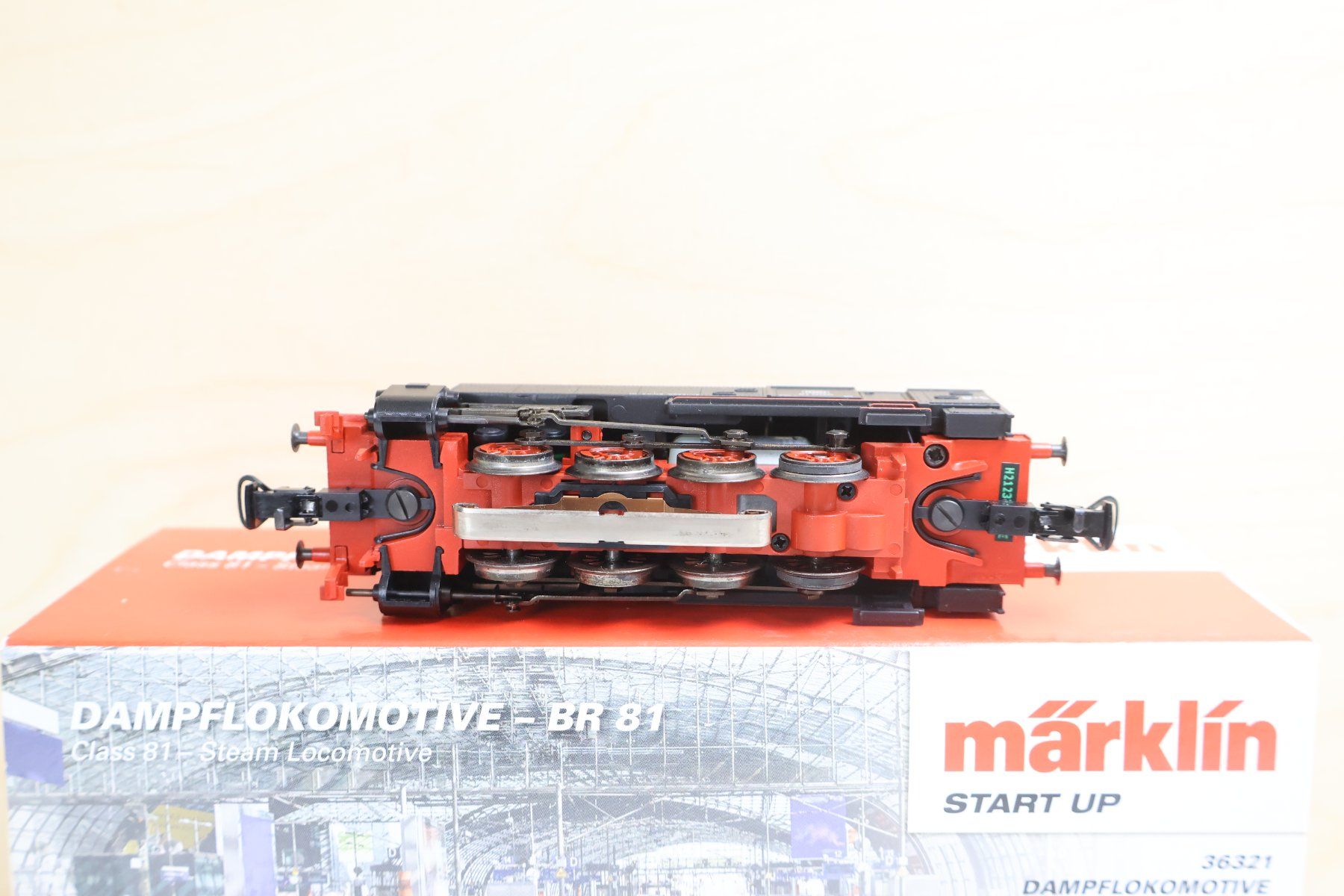Märklin Modellini di ferrovie: Märklin Digital Dampflok BR 81 - MFX 36321 – Difettoso da Winterthur venduto da Monstera 6