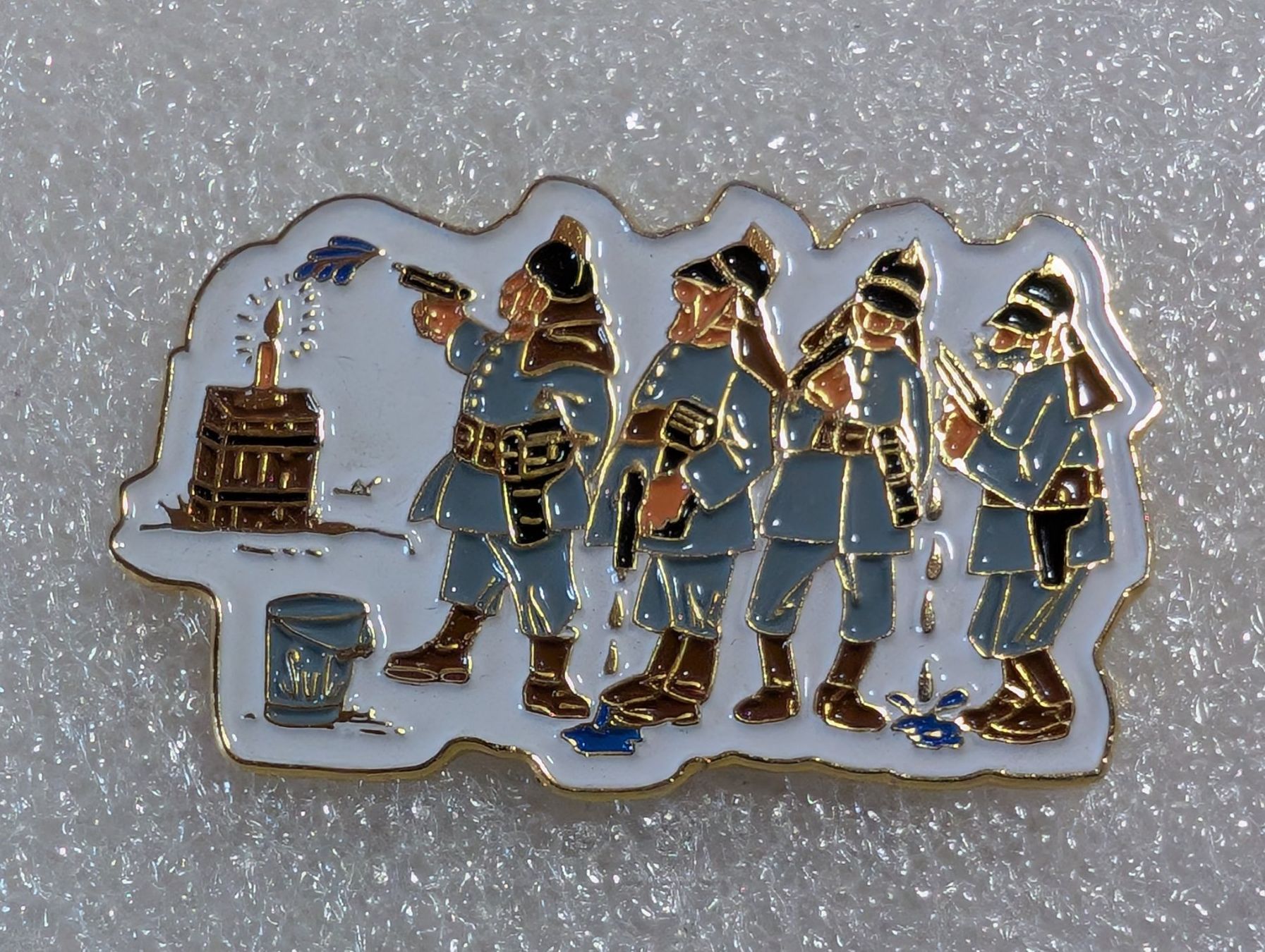 Plaketten & Abzeichen: Ansteckpin 249: Feuerwehr – Gebraucht aus Oppligen von Pin-Fall-Shop