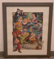 Kinderzimmer Bild mit Holzrahmen