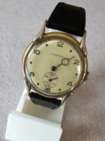 STARINA Handaufzug Vergoldet Swiss Made Elegante  Herrenuhr