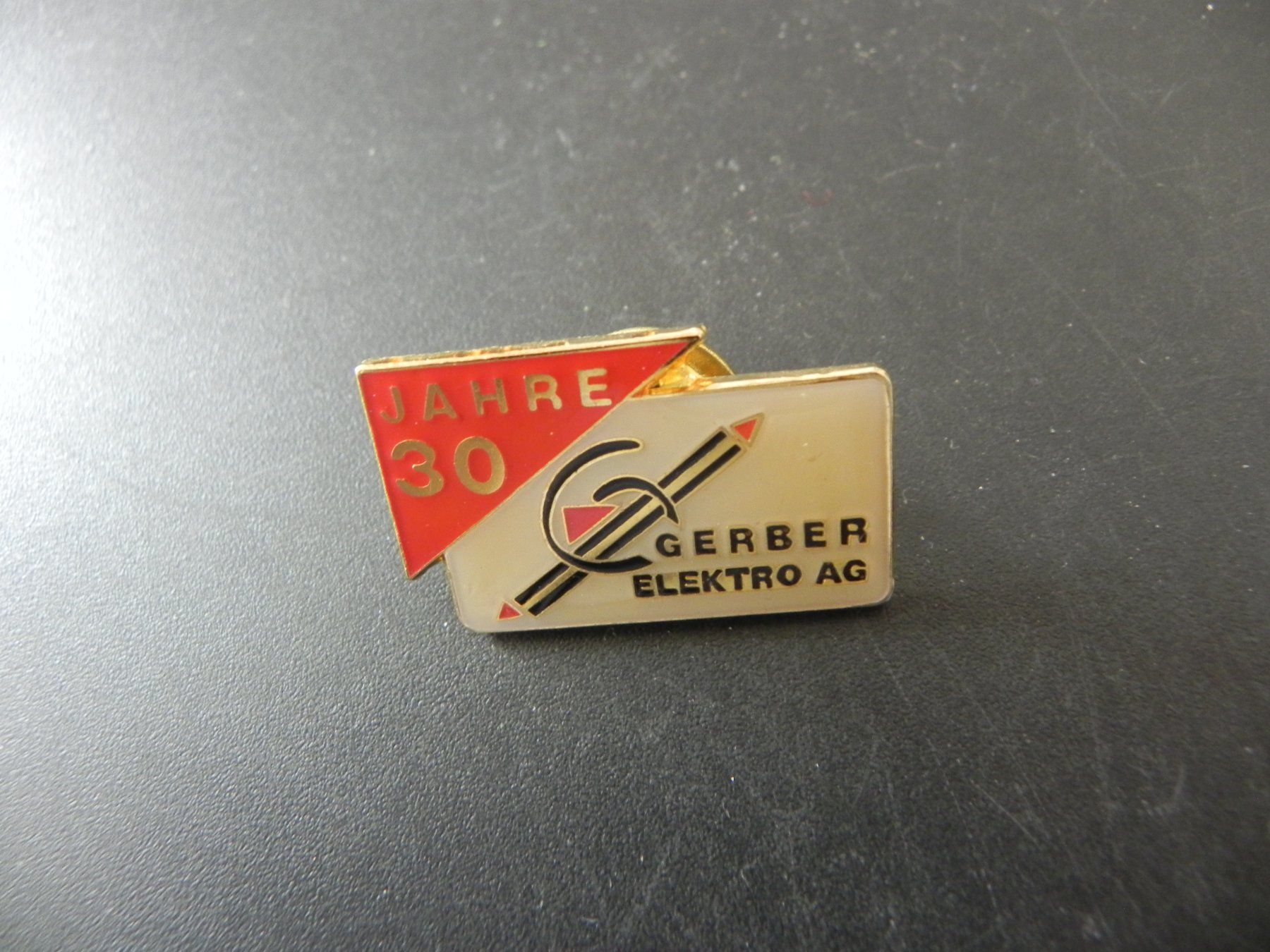 Broches & Aiguilles: Abzeichen 30 Jahre Gerber Elektro AG – D'occasion à Biel/Bienne par Gogolozi