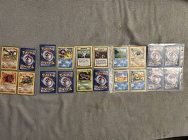 Diverse Pokemon 1. Edition deutsch 31Stk.
