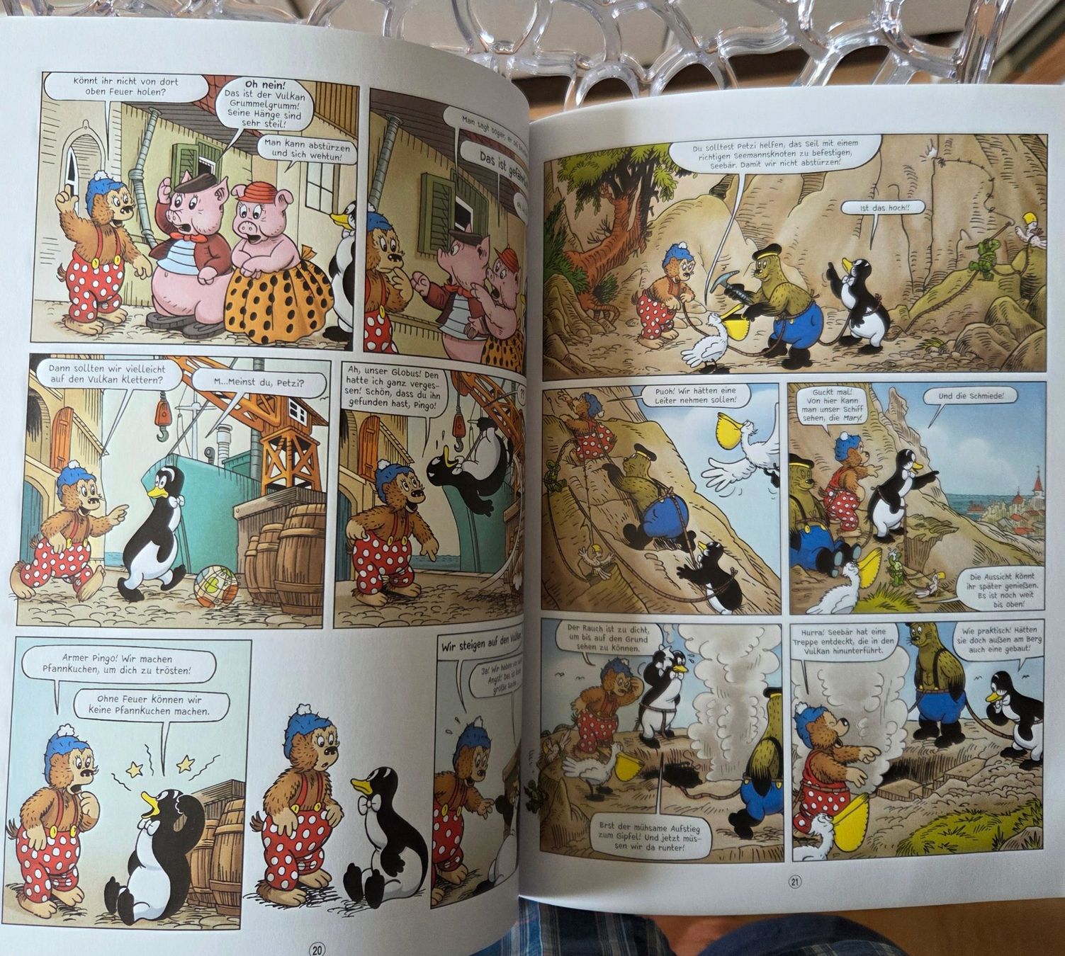 Comics: PETZI und der Vulkan – Gebraucht aus Gossau SG von tenerife11 4