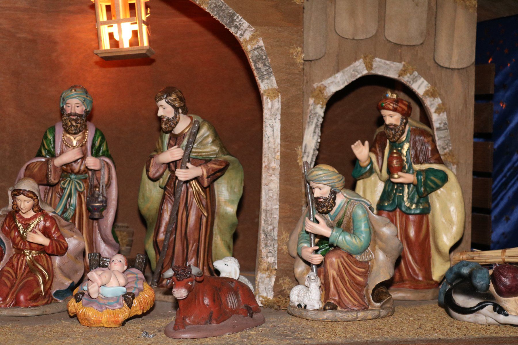 Holzartikel: Weihnachtskrippe Gross – Neu (gemäss Beschreibung) aus Birr von Werner7761 4