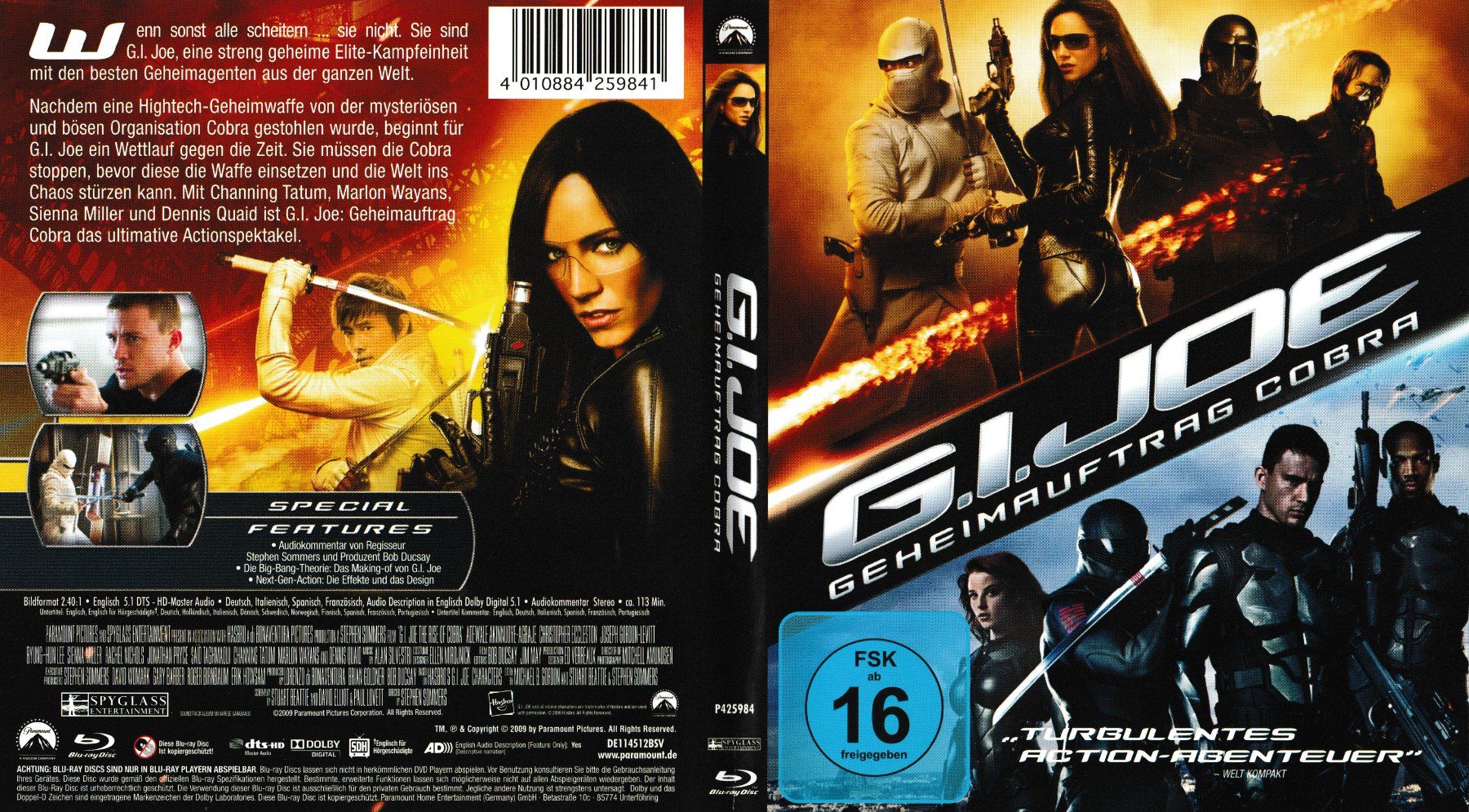 Tutti i DVDs: Blu-Ray - G.I. Joe - Geheimauftrag Cobra – Usato da Langnau am Albis venduto da MediaRescuerKeLoX