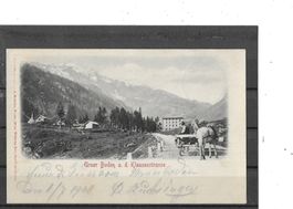 UR Urnerboden a.d.Klausenstrasse 1900 mit Fuhrwerk