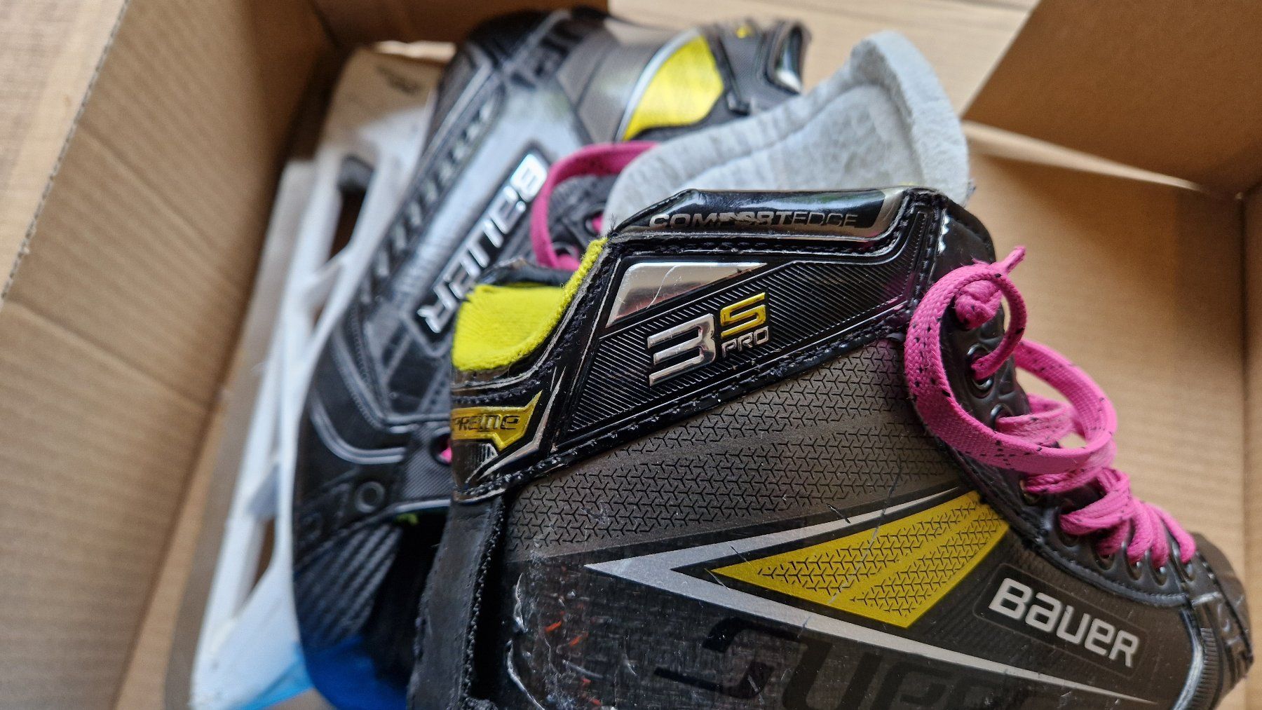 Bauer Pattini da ghiaccio: Schlittschuhe Goalie, Grösse 7.5 – Usato da Tafers venduto da alex1712 1
