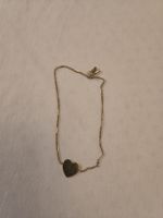 Filigranes Armband Gold mit Herz Anhänger, Top Zustand