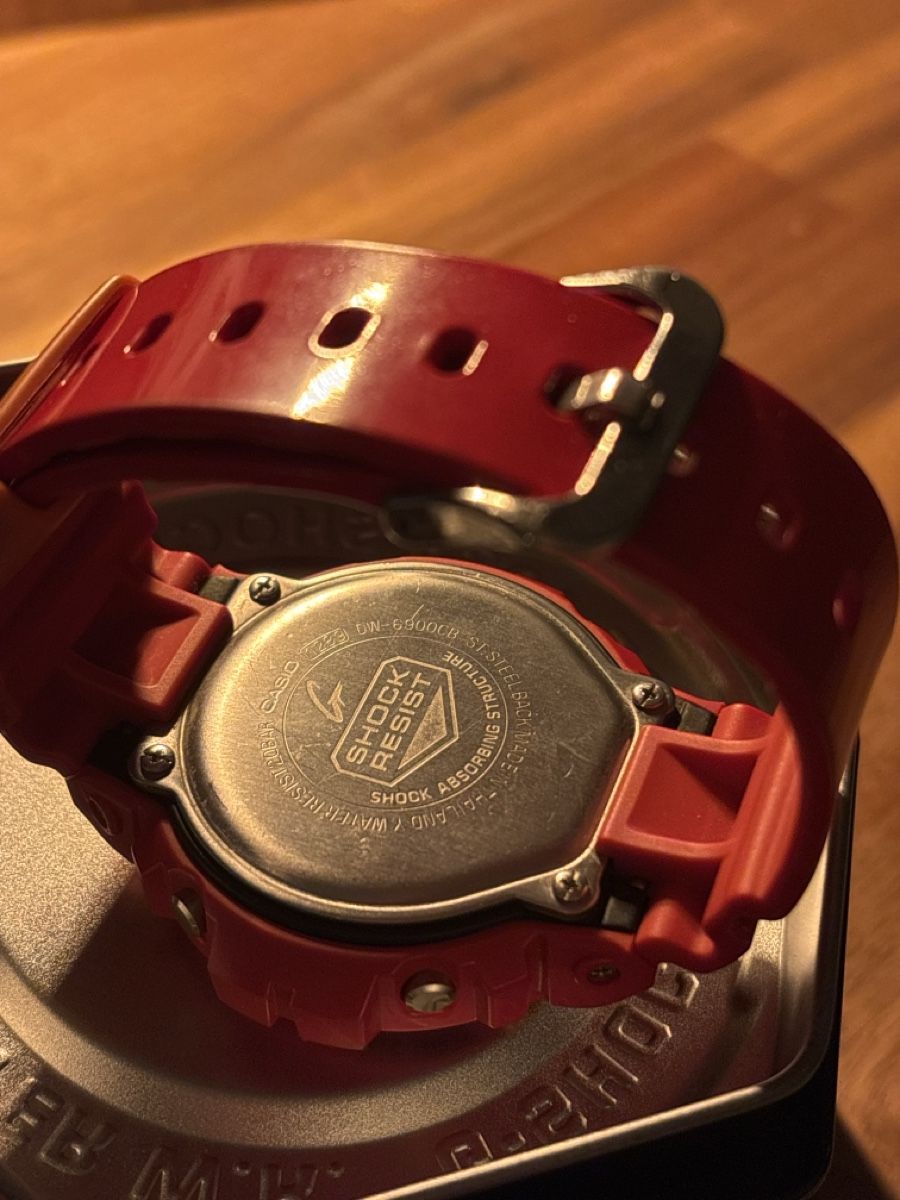 Casio Orologi: G-Shock DW-6900CB - Rouge – Usato da Genève venduto da reu_8zdr 2