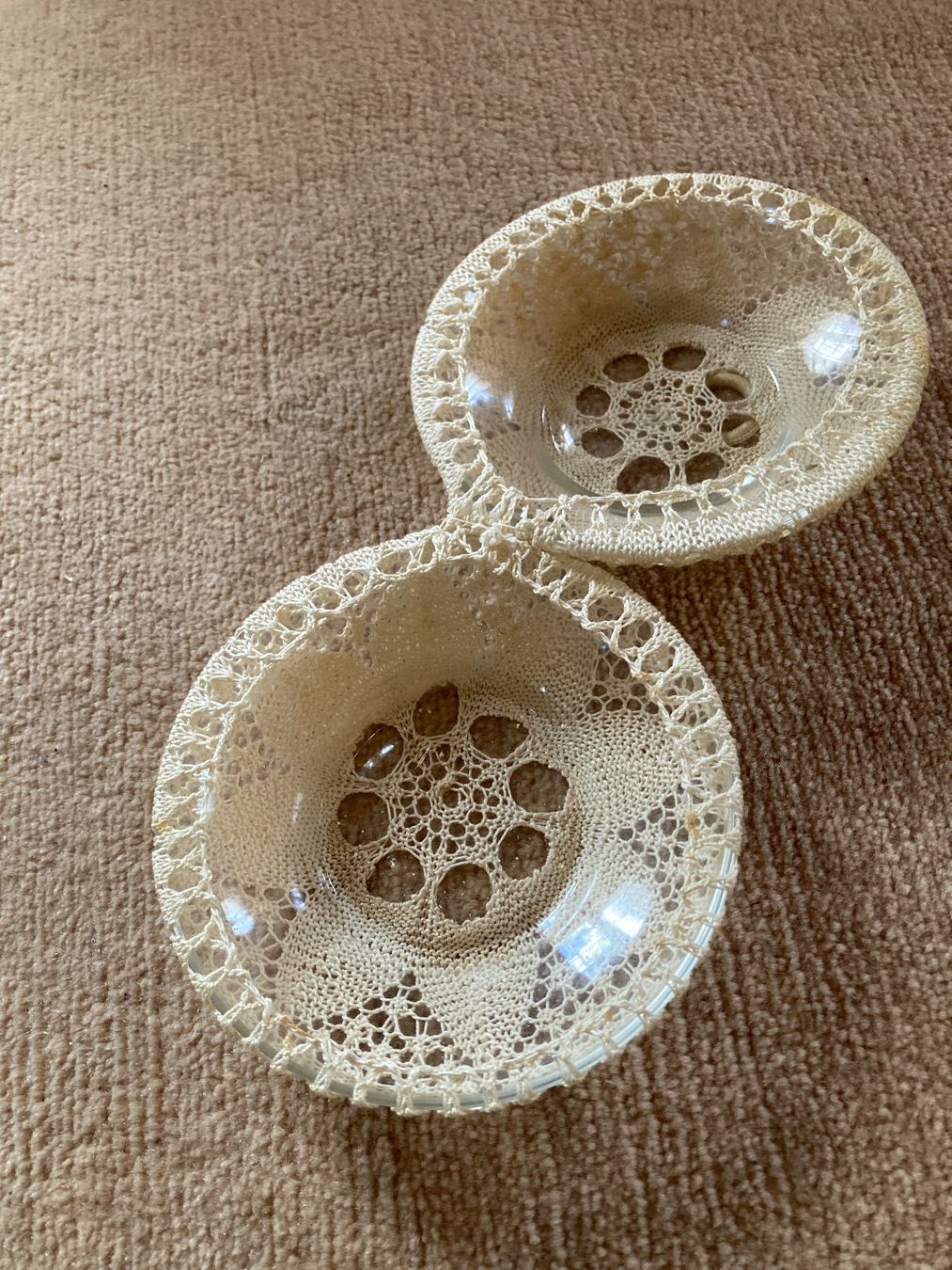 Tutte le decorazioni: Antike Glasdose umstrickt – Usato da Thun venduto da kirue09 2