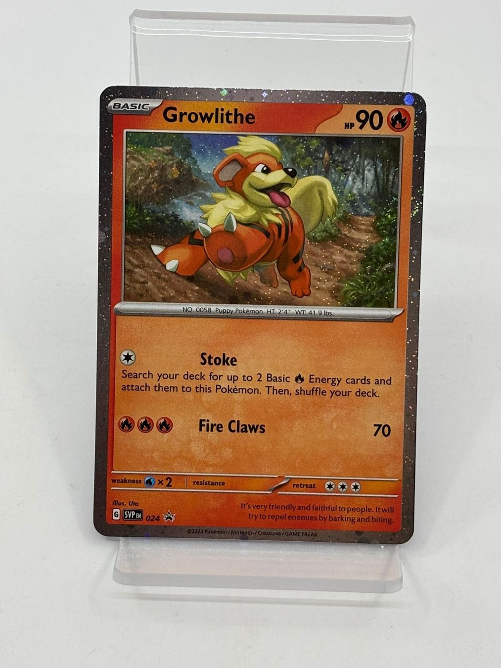 Pokémon Carte collezionabili: Pokemon Growlithe 024 – Usato da Herisau venduto da Pokemon2026