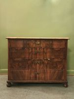 Wunderschöne originale Biedermeier-Kommode Nussbaum ca. 1850